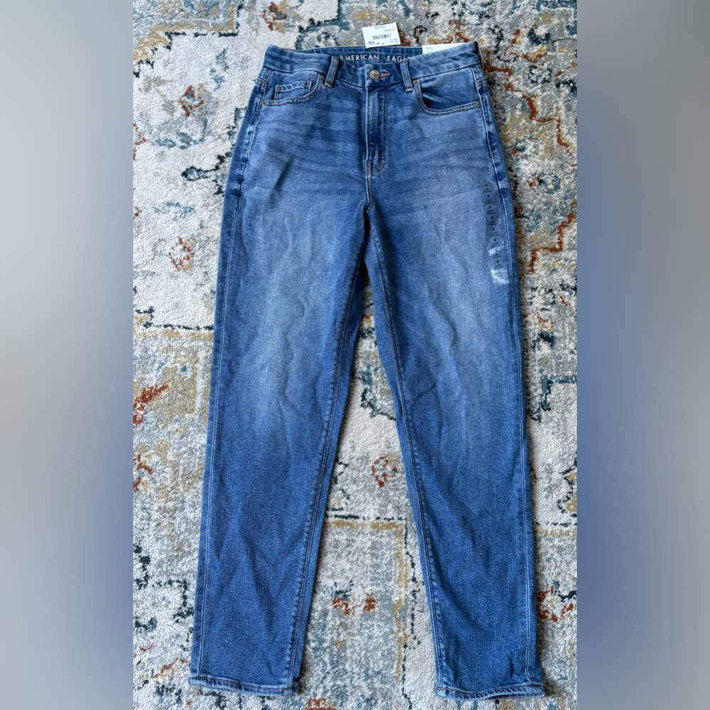 American Eagle Outfitters Blue Straight Leg Jeans